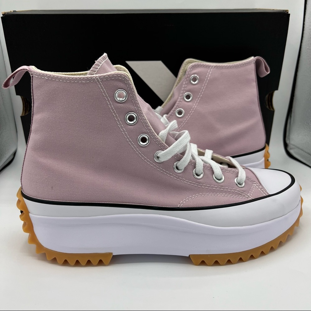 Converse Chuck Taylor All-Star Run Star Hike Himalayan Salt Platform Sneakers